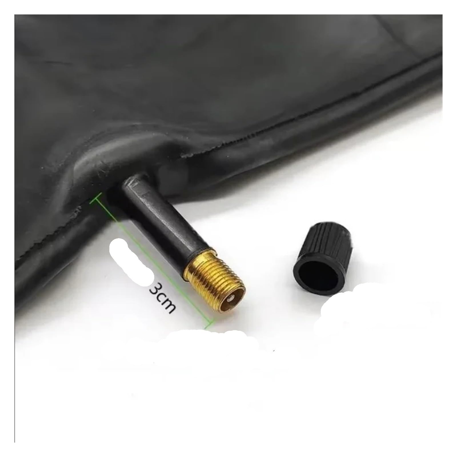Fahrradschlauch Fahrradschlauch, Ersatzteil, 20 x 4 Zoll, breites Profil, Gummireifen, geeignet for Schneemobile, Geländefahrzeuge, Fahrräder, Fahrradzubehör Fahrradreifen(2 PCS)