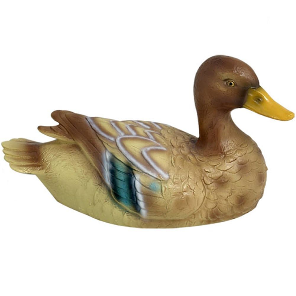 Casiler Simulation Floating Duck Sculpture Ornament, Courtyard Pond Decoration for Garden Pool Landscape Layout Decor