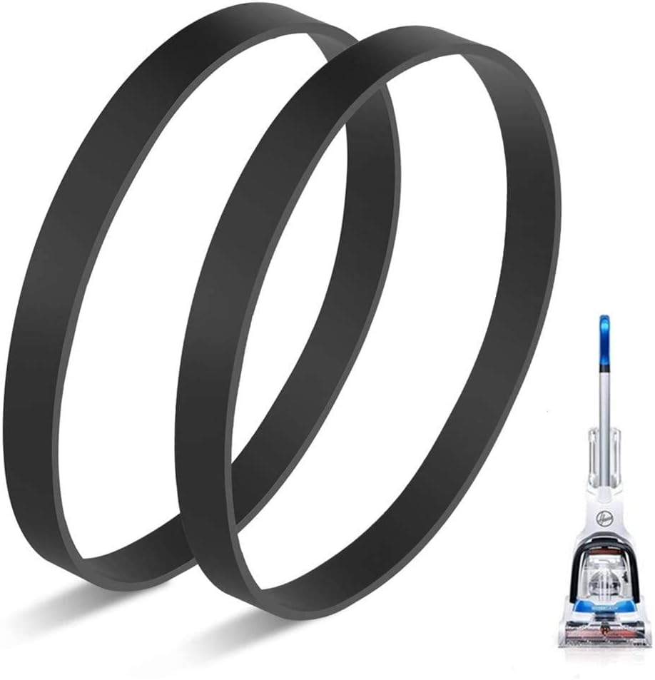 JEDELEOS Replacement Belts for Hoover PowerDash Pet FH50700, FH50710, FH50702, FH50703I Carpet Cleaner, Replace Vacuum Parts 440012733, 440014074 (Pack of 2)