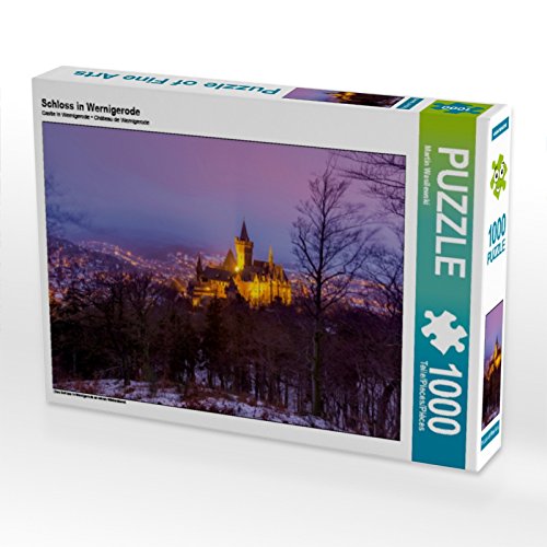 CALVENDO Puzzle "Schloss In Wernigerode" – 1000 Teile – Fertige Größe 64 X 48 Cm – Hochwertige Puzzle-Qualität Aus Europa