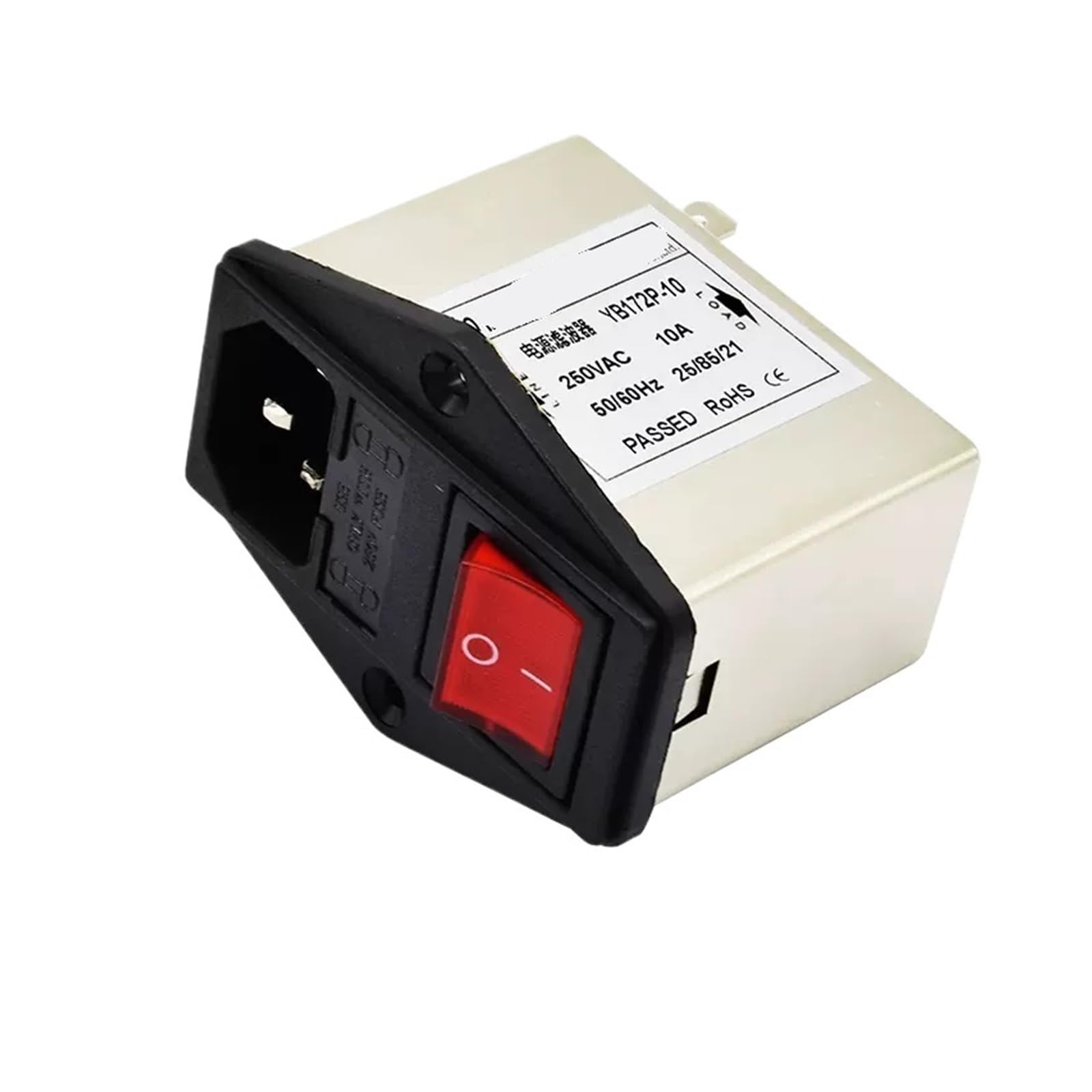 Filtre 220V YB172P-10A avec double fusible pour stopper les surcharges secteur