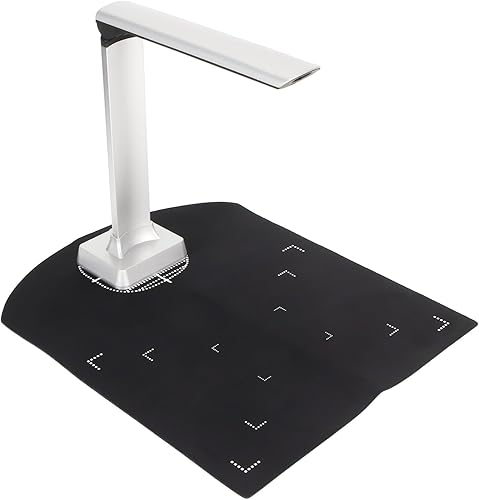 Y3 - Cámara de documentos USB, 12MP A4 Escáner de libros con luz LED, compatible con Windows 11 10 8 7 XP, para el hogar, profesor, abogado,