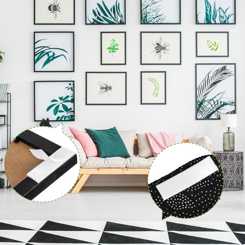 Image of Tatuo 2 Rolls Double Sided Foam Tape 0.6 Inch by 50 Feet White PE Foam Tape Sponge Soft Mounting Adhesive for DIY Craft Picture Poster Hanging