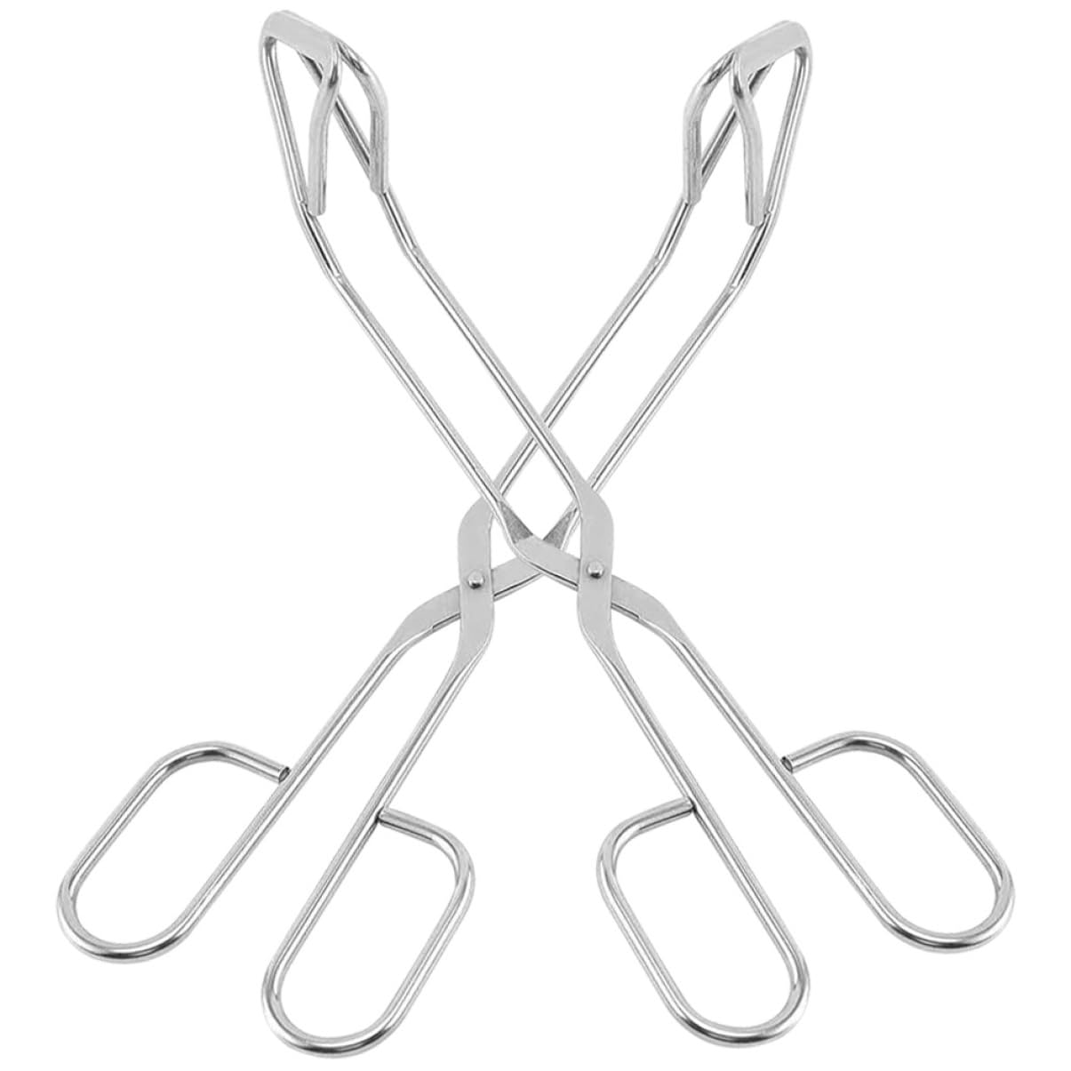 Sosoport 2Pcs Professional Grill Tongs with Heat Insulating Handle for Bbq Cooking Food Tongs for Steak Bread Pasta and Salad for Home and Outdoor Use