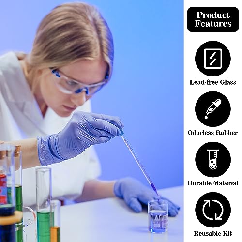 Omoojee 03 6Pcs Glass Pipettes Dropper thumb #2