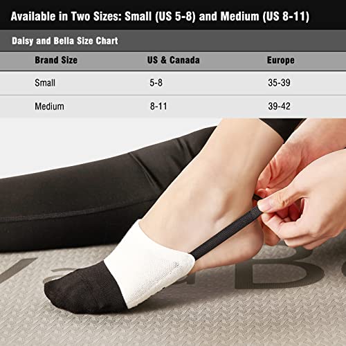 Slingback Basic, Yoga Socks, Pilates, Fitness and Athletic Wear, Non-Slip Breathable Half Socks for Women3