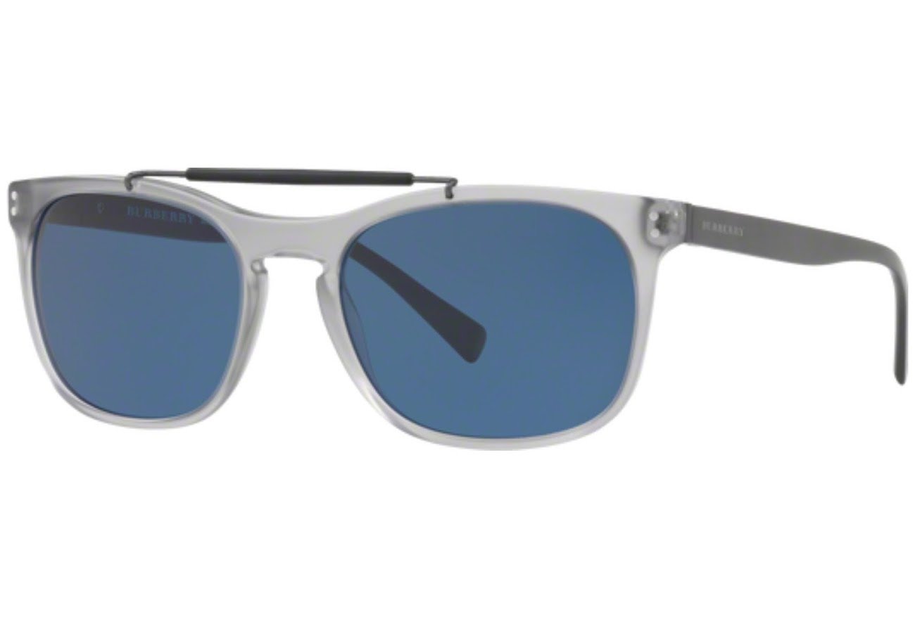 BURBERRYBE4244-364080 Matte Grey Square Sunglasses 56mm