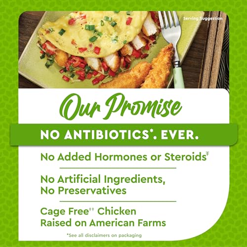 Just Bare Lightly Breaded Chicken Breast Strips | Fully Cooked | 16G Protein |Frozen | 1.50 LB - Image 6