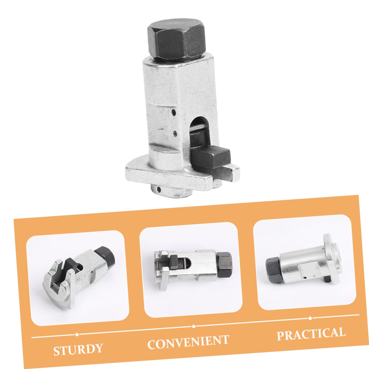 PRETYZOOM Strut Spreader Tool for Removal Automotive Mechanic Valve Core Removal Tool