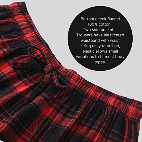 SaneShoppe Set Pigiama a Maniche Lunghe da Uomo