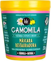 Camomila Máscara de Hidratação 230g, Lola Cosmetics