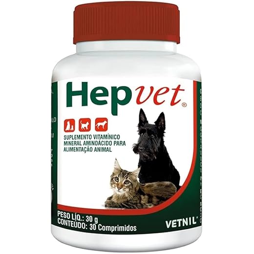 VETNIL Hepvet 30 Comprimidos Vetnil