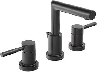 Speakman SB-1021-E-MB Neo Faucet in Matte Black, 8-Inch Widespread