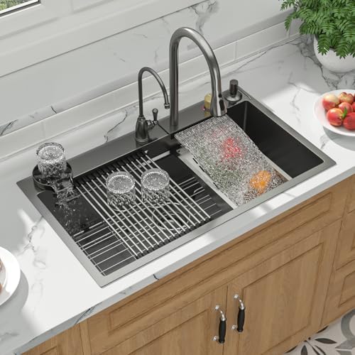 Mocoloo 33 Inch Black Waterfall...