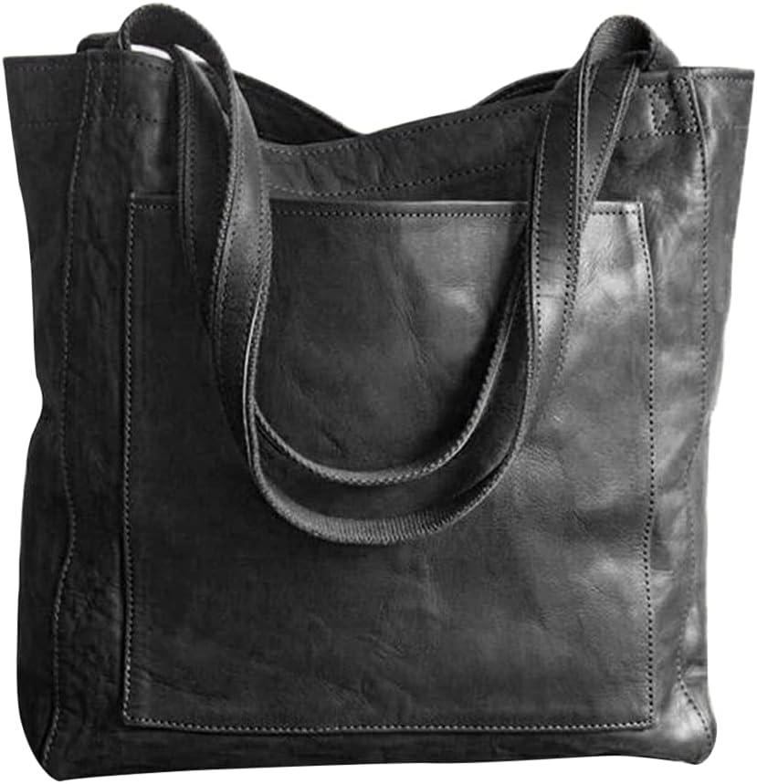 Borsa Tracolla Donna Pahajim - Grande, In Pelle PU, Elegante E Impermeabile - Foto 5
