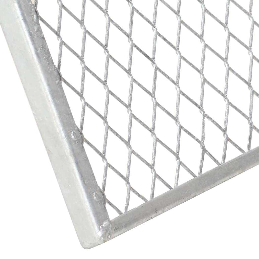 Generico Setaccio per Giardino in Acciaio Zincato,Argento,7.02kg,146152