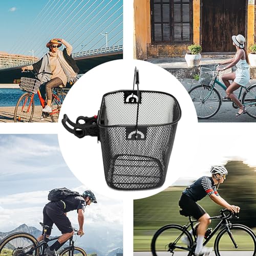 Panier de vélo électrique résistant à la rouille anti-vibrations