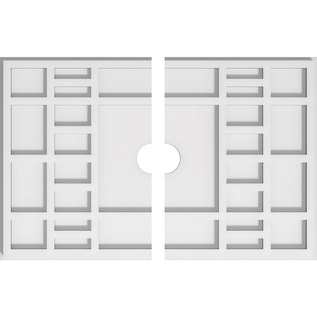 Médaillon de plafond contemporain pour sublimer votre lustre