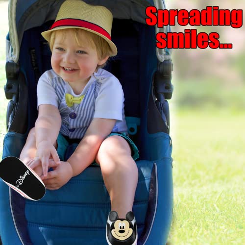 Disney Mickey Mouse White Infant Shoes - Easy Velcro in and Out - Size 12-24 Months3