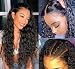 Suerkeep Water Wave Wigs Virgin Brazilian Lace Front Wigs Unprocessed 13×4 Water Wave Human Hair Wigs with Pre Plucked (26inch, Natural Color)