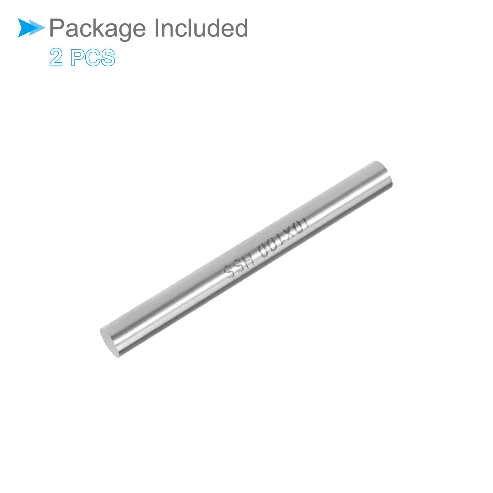 Barra D'Acciaio Tonda HSS 10x100 Mm - Per Tornio, Fai-da-Te, Utensili, Alta Precisione, 2 Pezzi - Foto 10