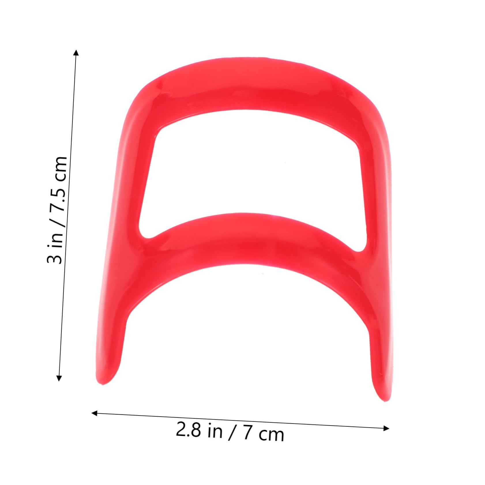 Mikinona Beard Modelling Ruler Styling Ruler for Beard Shaping Tool Hairline Shaper Barber Accessories