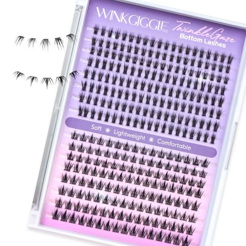 Image of Bottom Lashes 288pcs, DIY Lower Lash Clusters