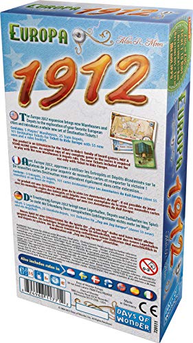 Ticket to Ride: Europa 1912 Expansion
