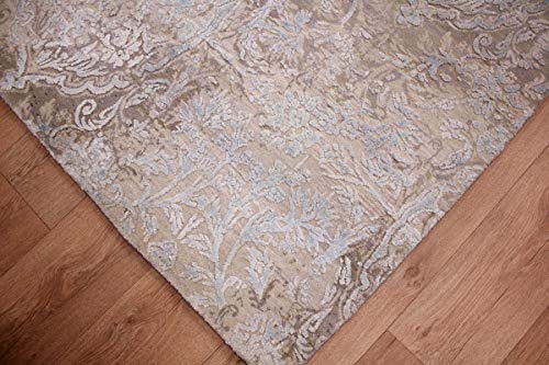 ETFA - Moderner Orientteppich Agra Luxury - Beige/Silber - 367x273 cm - LAGERVERKAUF – Bild 6