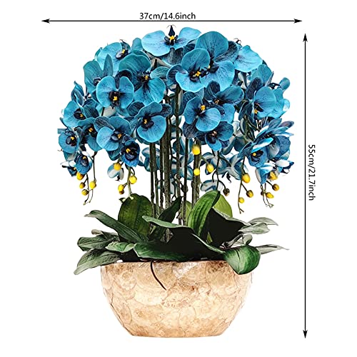 Fleurs artificielles (lot de 8) pour décoration de maison, salon et jardin bucolique - 3