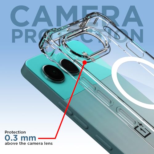 Image of Pikkme Back Cover for OnePlus Nord 4 5G Mag-Safe Shockproof PC + TPU Protective Case Magnetic Support Bumper Case (Transparent Mag-Safe)