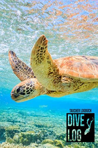 Preisvergleich Produktbild Dive Log: Logbuch für Taucher / A5 Format / 120 Tauchgänge / Geschenkidee / Gerätetauchen