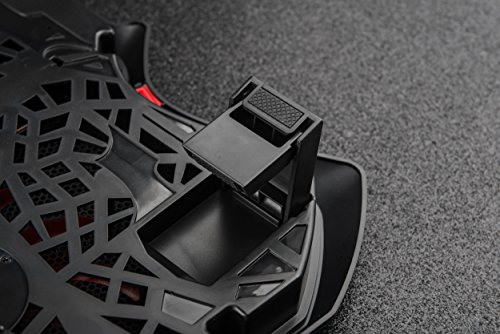 Image of Techie 2 Fan Laptop Cooling Pad with Mobile Stand for Upto 15.6 Inch Laptops with 5 Adjustable Levels. (4 Fan)
