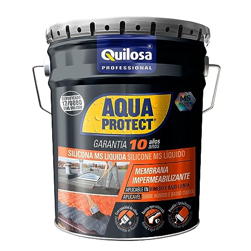 Quilosa T049270 Ms - Silicona liquida, Bote 5 kg, Blanco