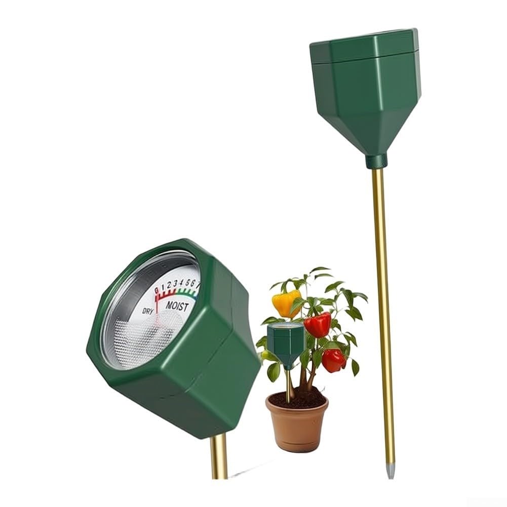 Medidor de Humedad del Suelo 22.5cm para preciso sin Baterías