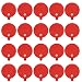 Tenstim Tens Unit Pads- 2x2-10 Pairs Electrode Pads with Snaps, Latex-Free Tens Pads, Self-Adhesive, Reusable Tens Unit Replacement Pads for Professional Medical Grade EMS Stimulator Machines (Red)