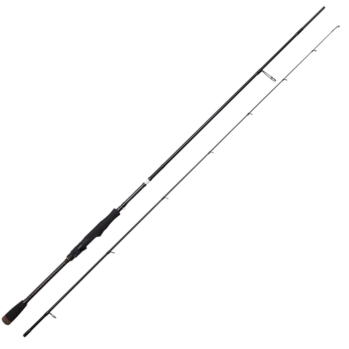 Savage Gear Lure Angelrute SG2 Ultra Light Game Spinnrute für Raubfisch Angler, Zander, Süß- und Salzwasserarten, robust, schwarz, Uni