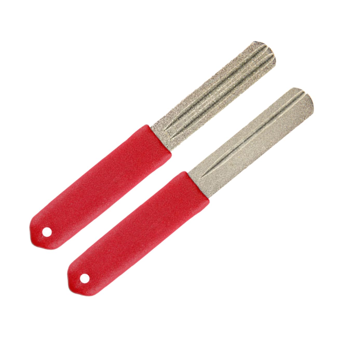HOMSFOU 10pièces Aiguiseur De Hameçon Diamant Outil De Meulage Pratique pour Affûtage De Hameçons De Compatible avec Épaisseurs Design Antidérapant Et pour Transport Facile
