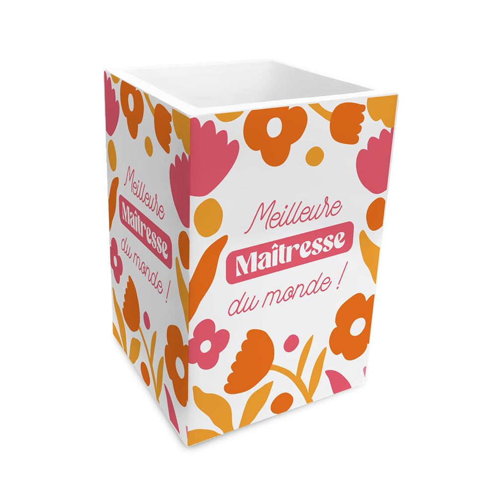 STC Maitresse Pencil Pot, Multicolored, 8