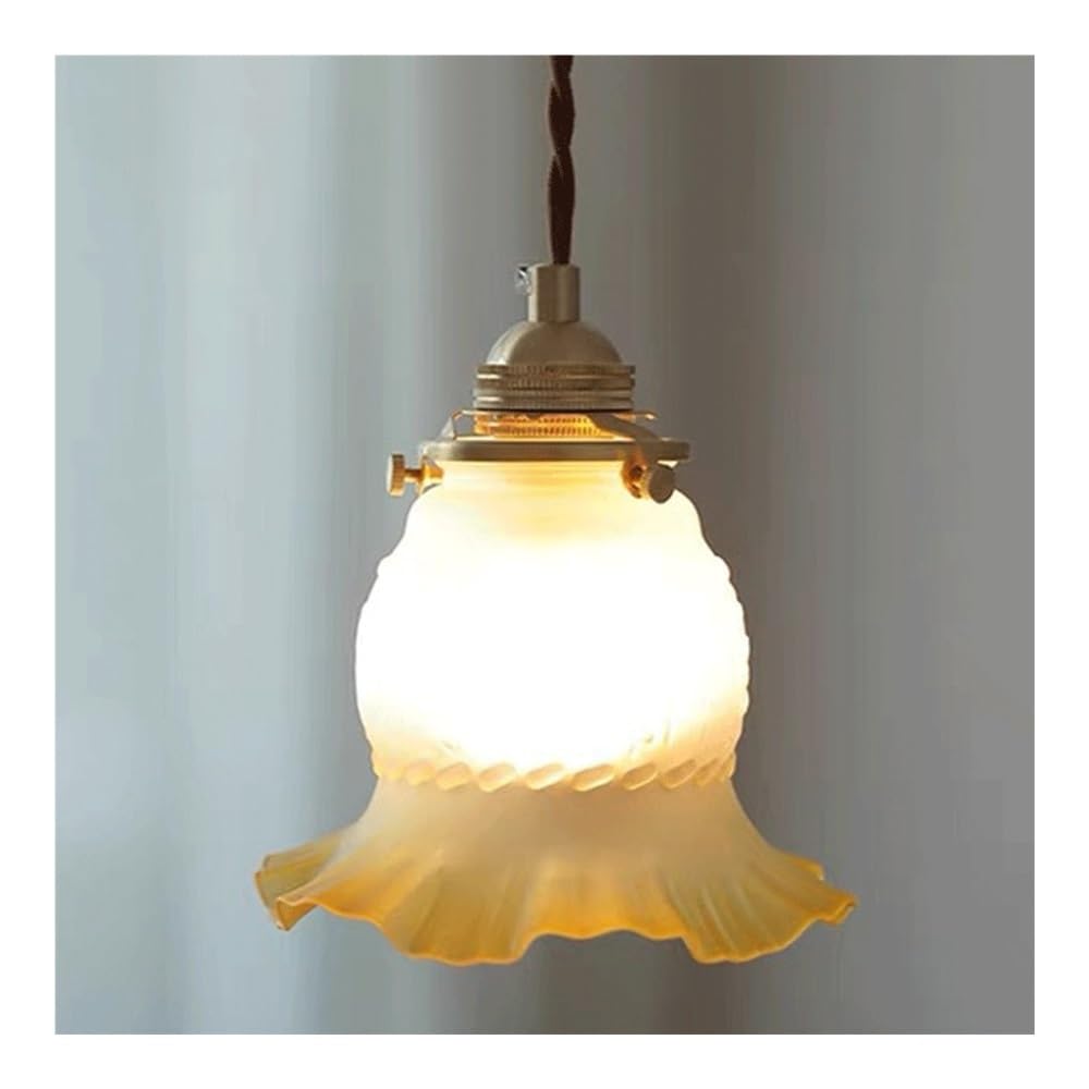 Lámpara colgante de techo con forma de flor para iluminar y decorar tu salón elegante
