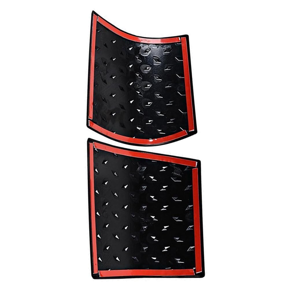 Riloer 2 coperture esterne per corazza, compatibili con J-E EP Wr-an-gler JK JKU 2007-2018, nero