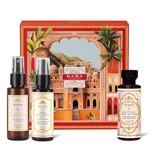 Kama Ayurveda Rose Radiance Gift Set | Set of 3