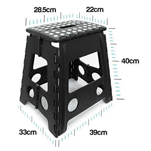 TekBox, sgabello pieghevole per la casa, multiuso