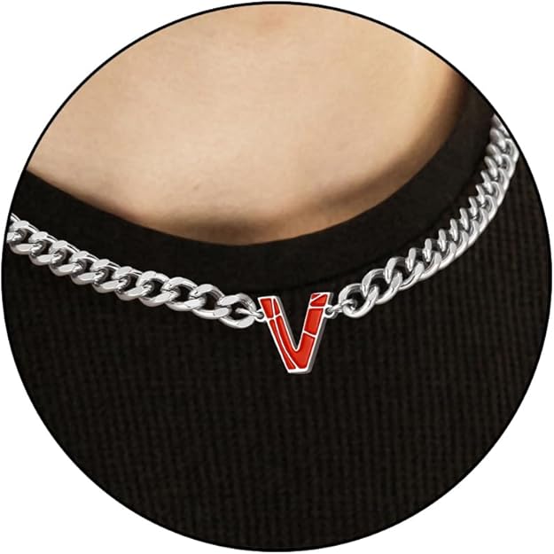 Basketball Necklaces for Boys Stainless Steel Initial Necklace with Letter A-Z 6.5mm Cuban Chain Adjustable Gifts for Men Boys 16+2 Inches