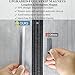 Magnetic Screen Door Upgraded-Model Full Strip Magnets,Fiberglass Heavy Duty Mesh,Retractable Door Screen Magnetic Closure for Single Front Sliding Door