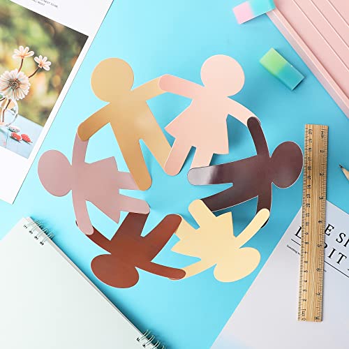 Découpes créatives multiculturelles en papier Geyee 108 pièces - 5