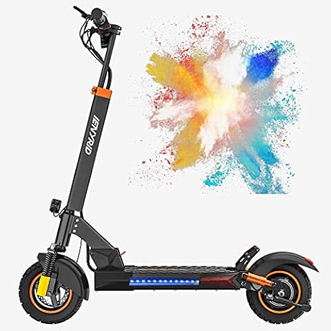 Electric Scooter Adult, IENYRID M4 Pro S+ E Scooter 50 km Long Range, 3 Speed Mode Adjustable,LCD Display Double Braking System,Foldable and Portable Cover
