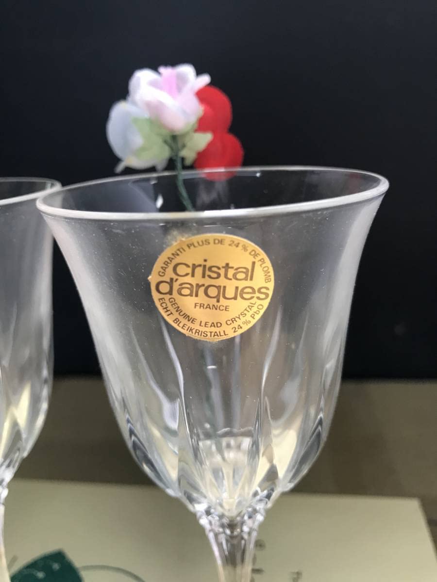 Amazon | cristal d'arques クリスタルダルク S.Y. DESIGN ペアワイン