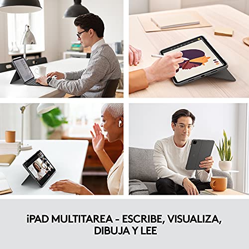 Funda con teclado Logitech Combo Touch: escribe y navega en iPad Pro 11 sin usar Bluetooth 2