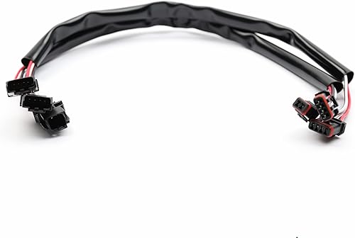 MoKitDora Arnés de extensión de cable de circuito CAN para manillar de 8 pulgadas para Harley Softail Touring Dyna Sportster modelos